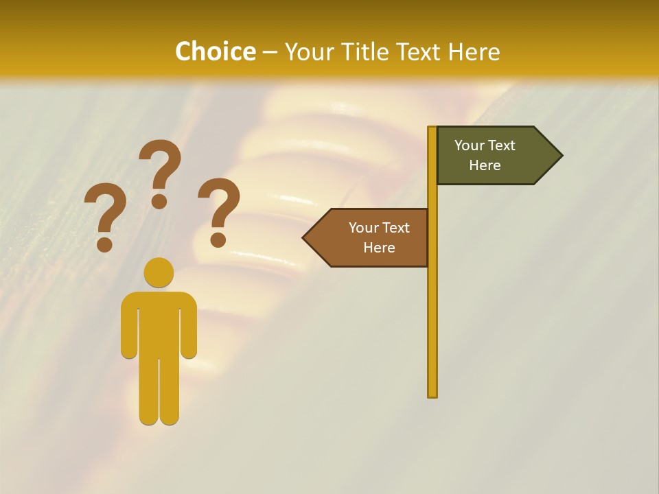 Series Closeup Silk PowerPoint Template