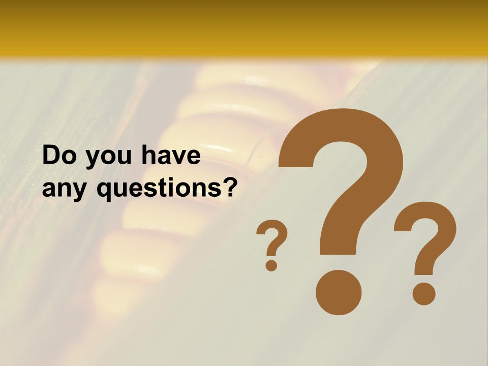 Series Closeup Silk PowerPoint Template