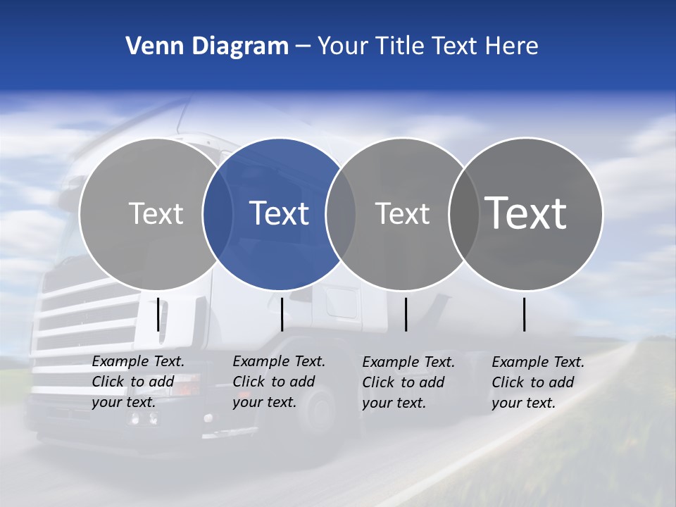 Speed Truck Deadline PowerPoint Template