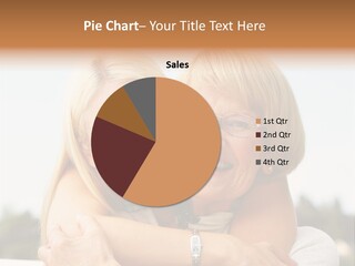 Granddaughter Elder Hug PowerPoint Template