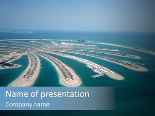 Land Embarkment Property PowerPoint Template