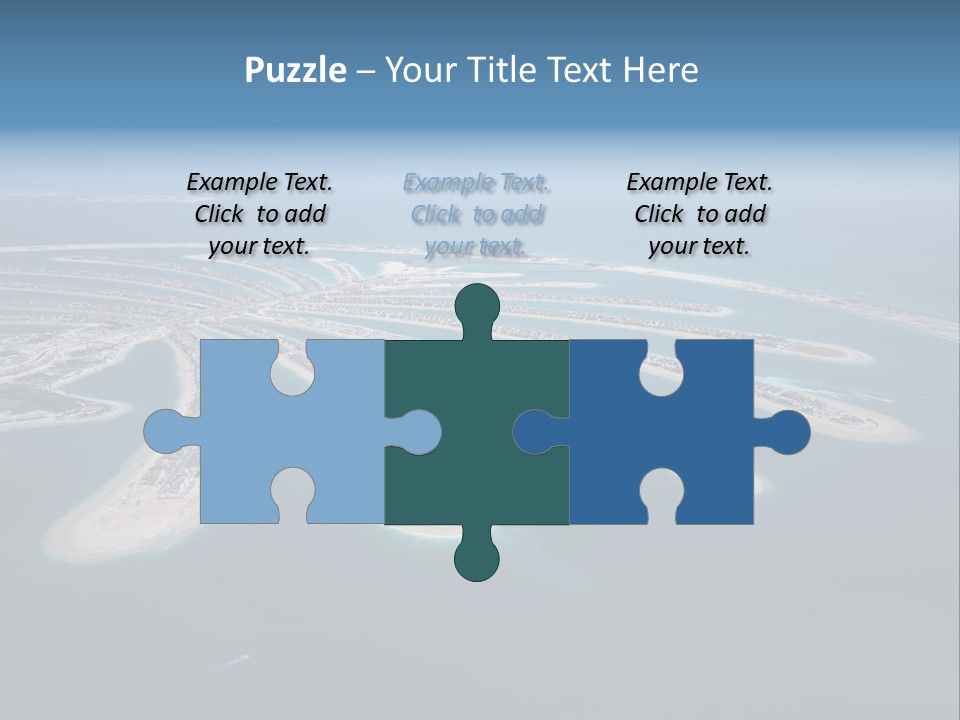 Land Embarkment Property PowerPoint Template