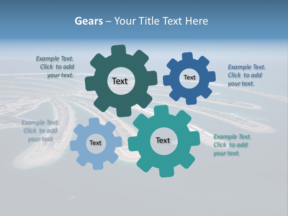 Land Embarkment Property PowerPoint Template