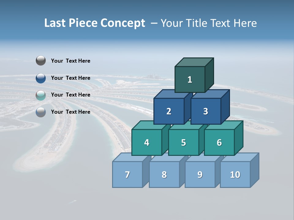 Land Embarkment Property PowerPoint Template