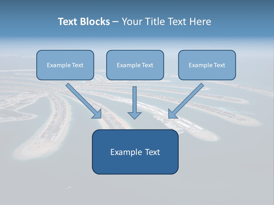 Land Embarkment Property PowerPoint Template