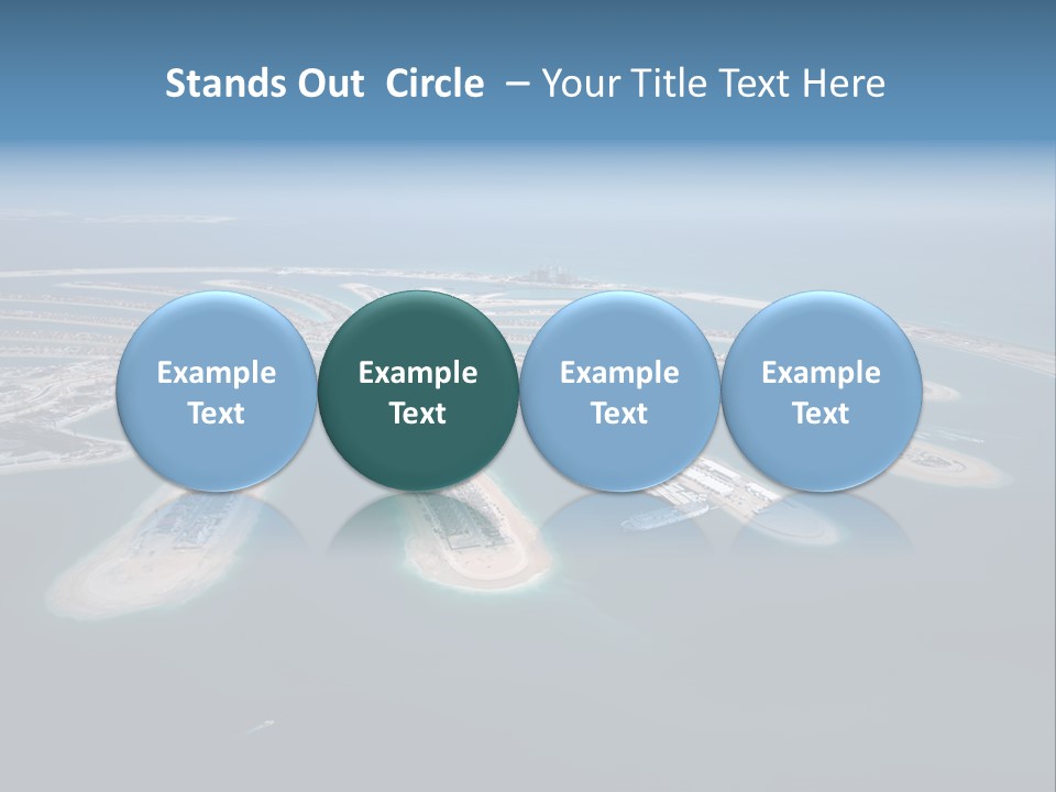 Land Embarkment Property PowerPoint Template