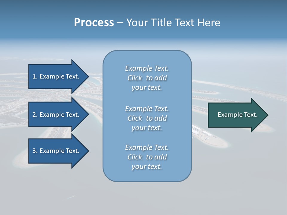 Land Embarkment Property PowerPoint Template