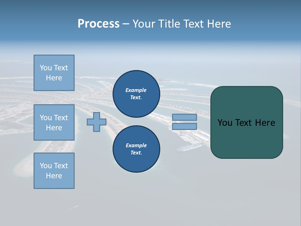 Land Embarkment Property PowerPoint Template
