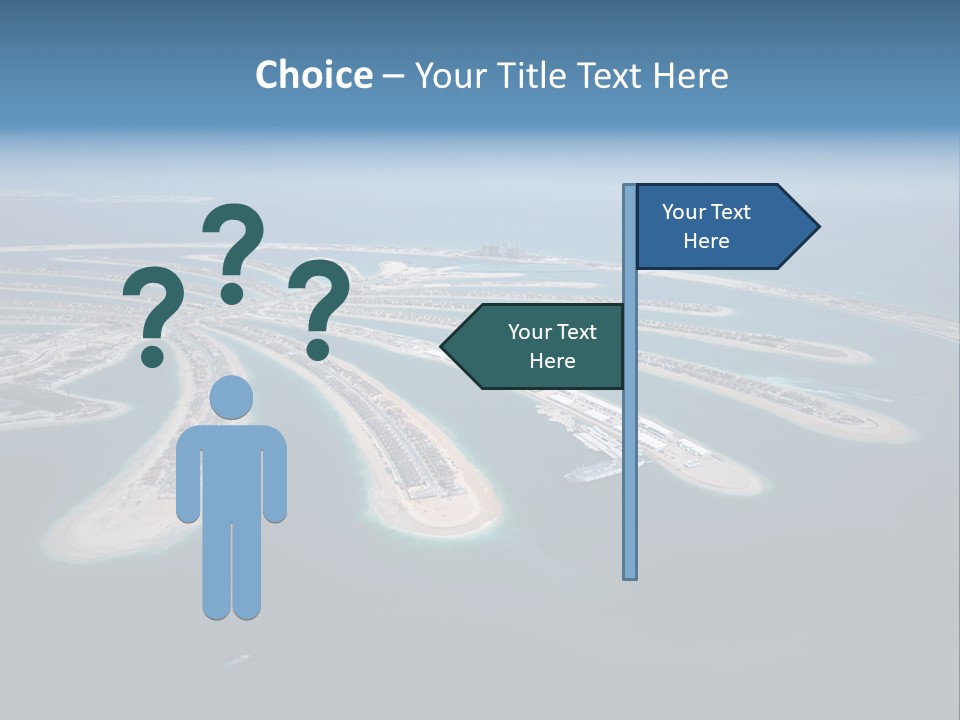 Land Embarkment Property PowerPoint Template