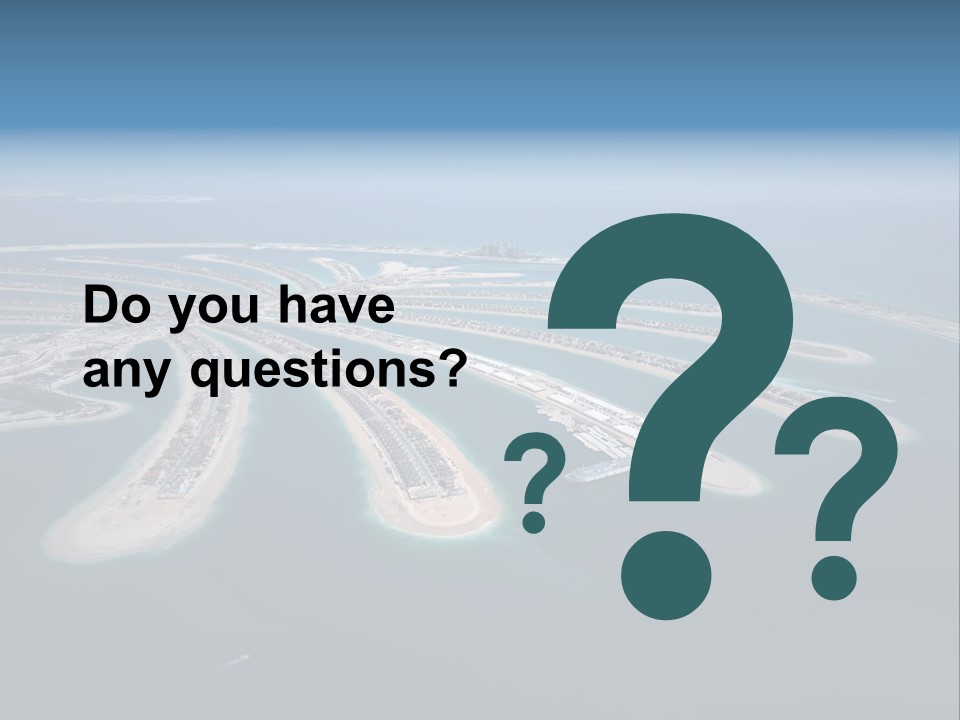 Land Embarkment Property PowerPoint Template