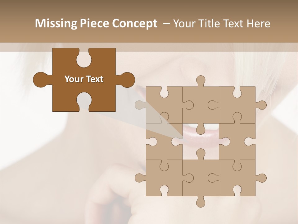 Leute Blond Beautiful PowerPoint Template