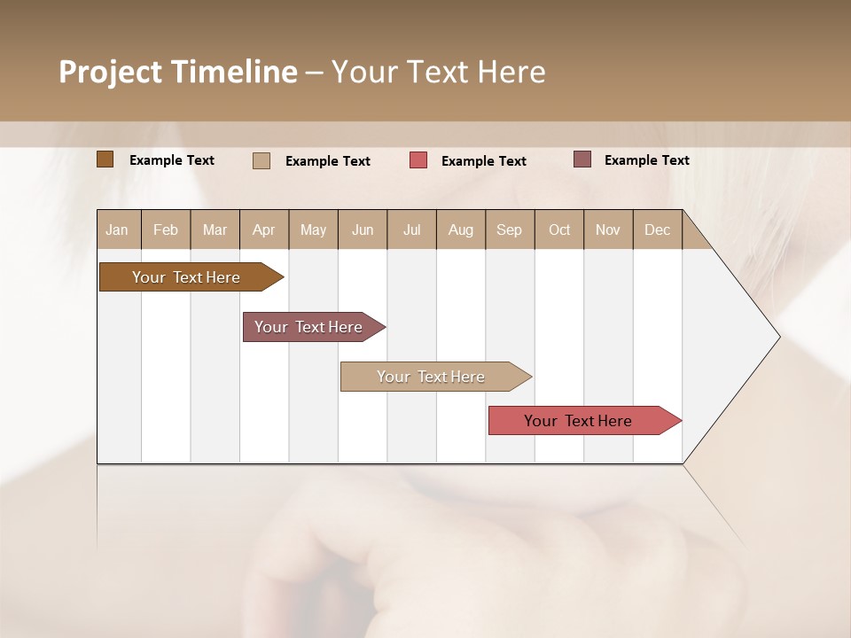 Leute Blond Beautiful PowerPoint Template