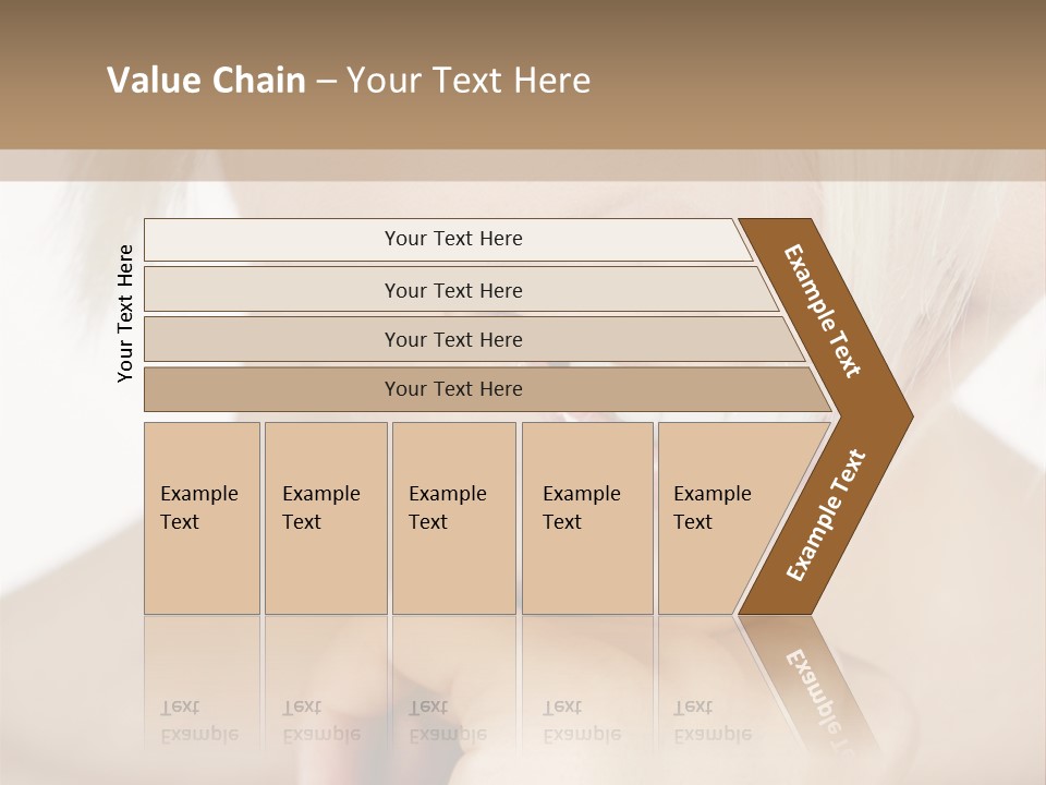 Leute Blond Beautiful PowerPoint Template