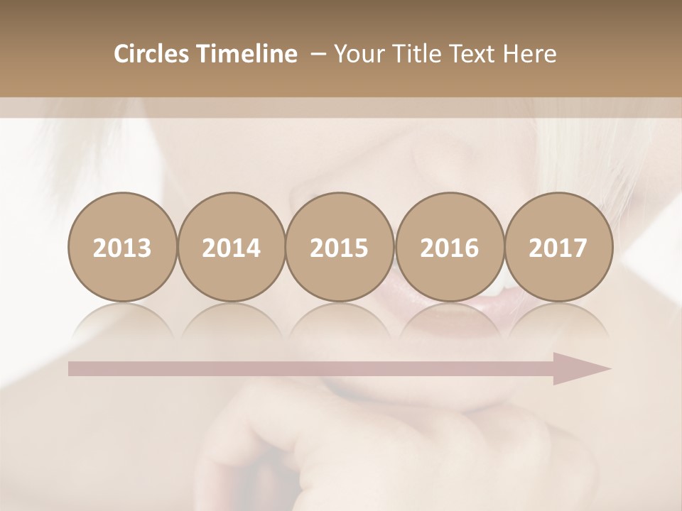 Leute Blond Beautiful PowerPoint Template