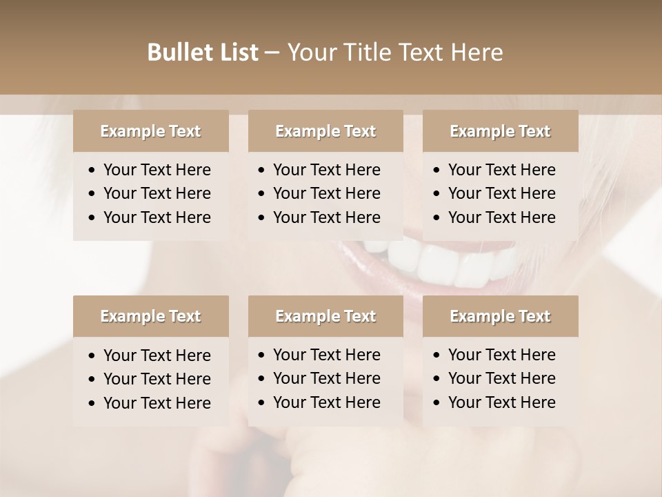 Leute Blond Beautiful PowerPoint Template