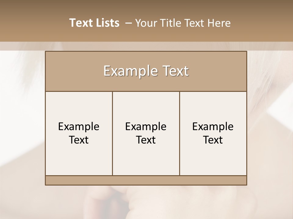 Leute Blond Beautiful PowerPoint Template