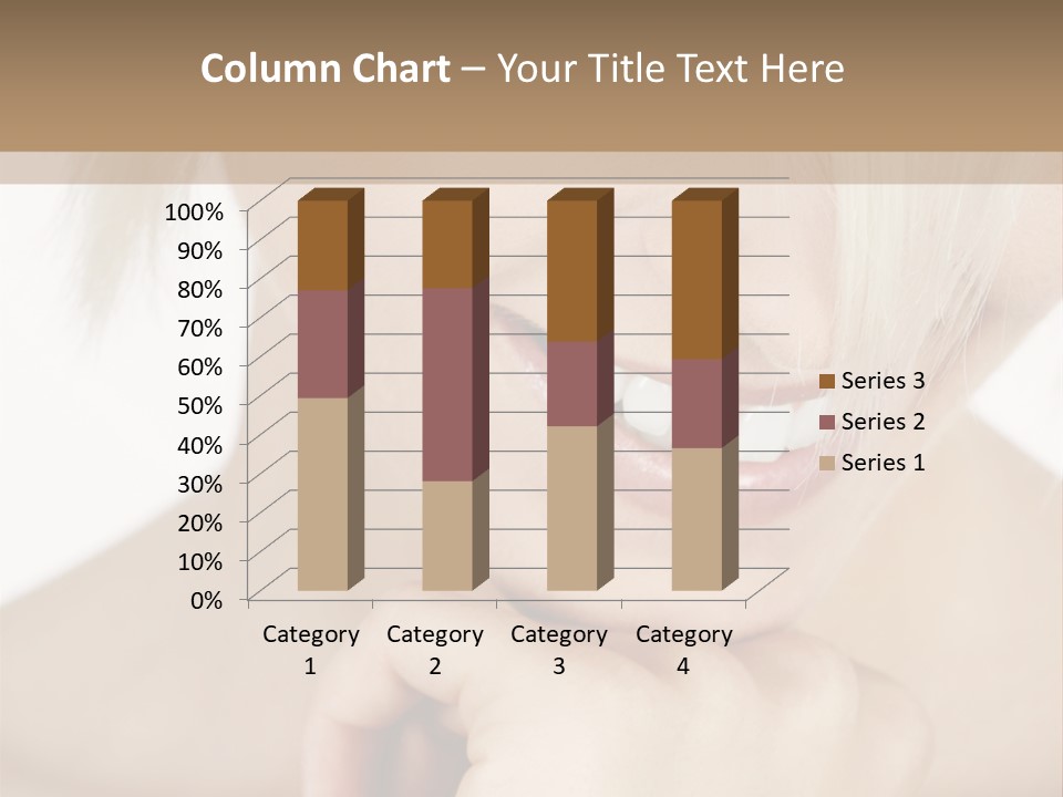 Leute Blond Beautiful PowerPoint Template