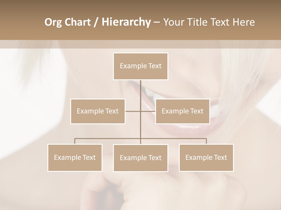 Leute Blond Beautiful PowerPoint Template