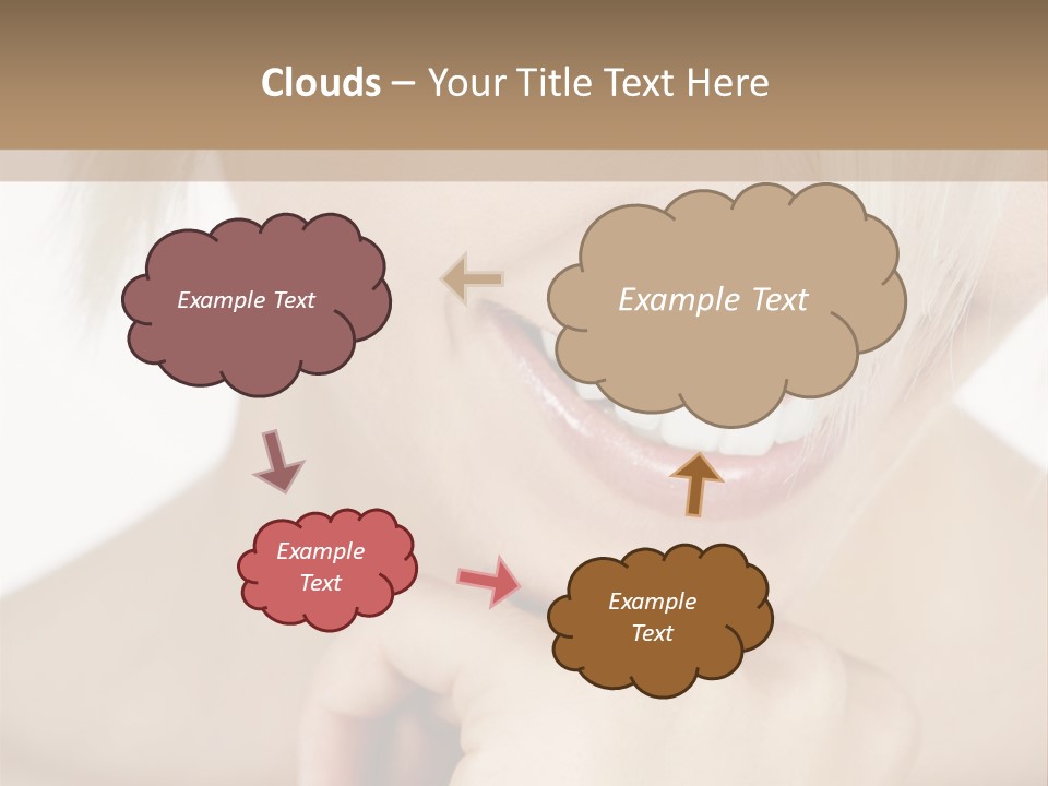 Leute Blond Beautiful PowerPoint Template