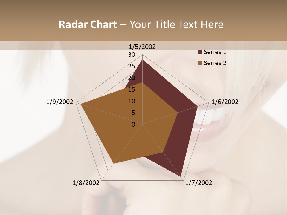 Leute Blond Beautiful PowerPoint Template