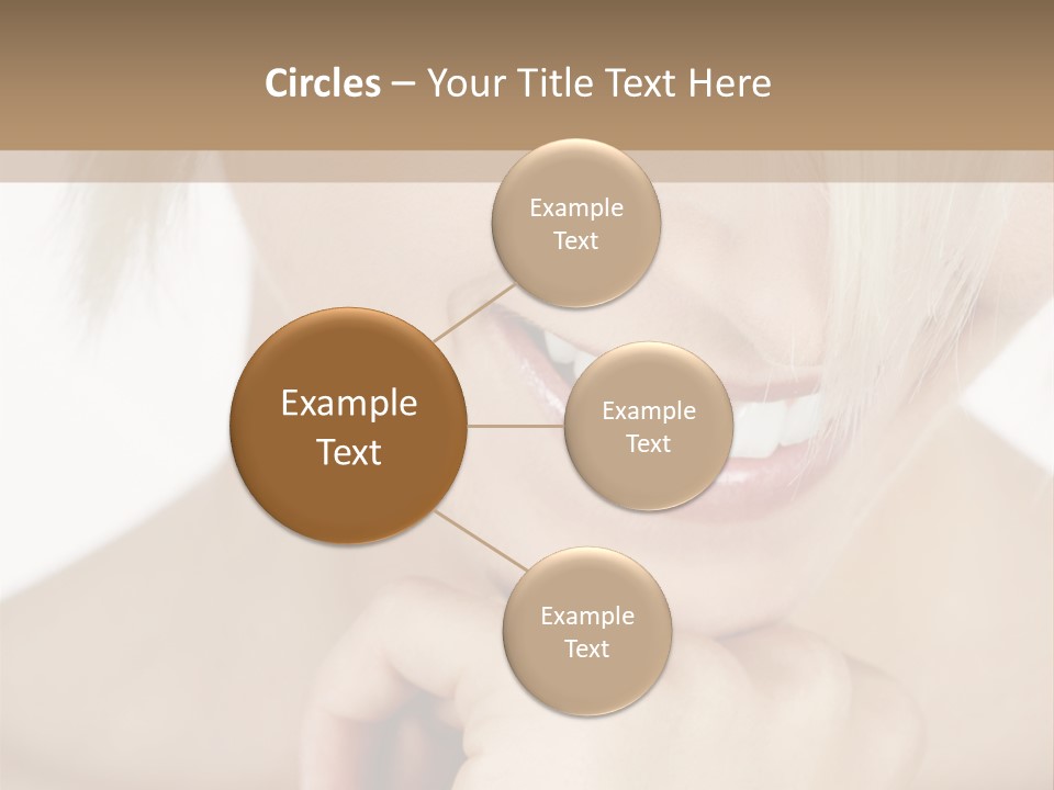 Leute Blond Beautiful PowerPoint Template