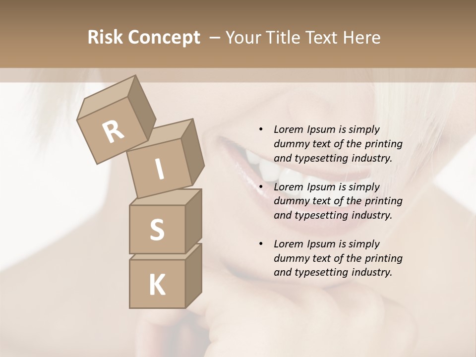 Leute Blond Beautiful PowerPoint Template