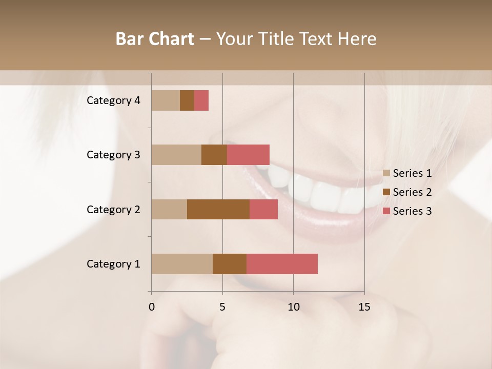 Leute Blond Beautiful PowerPoint Template