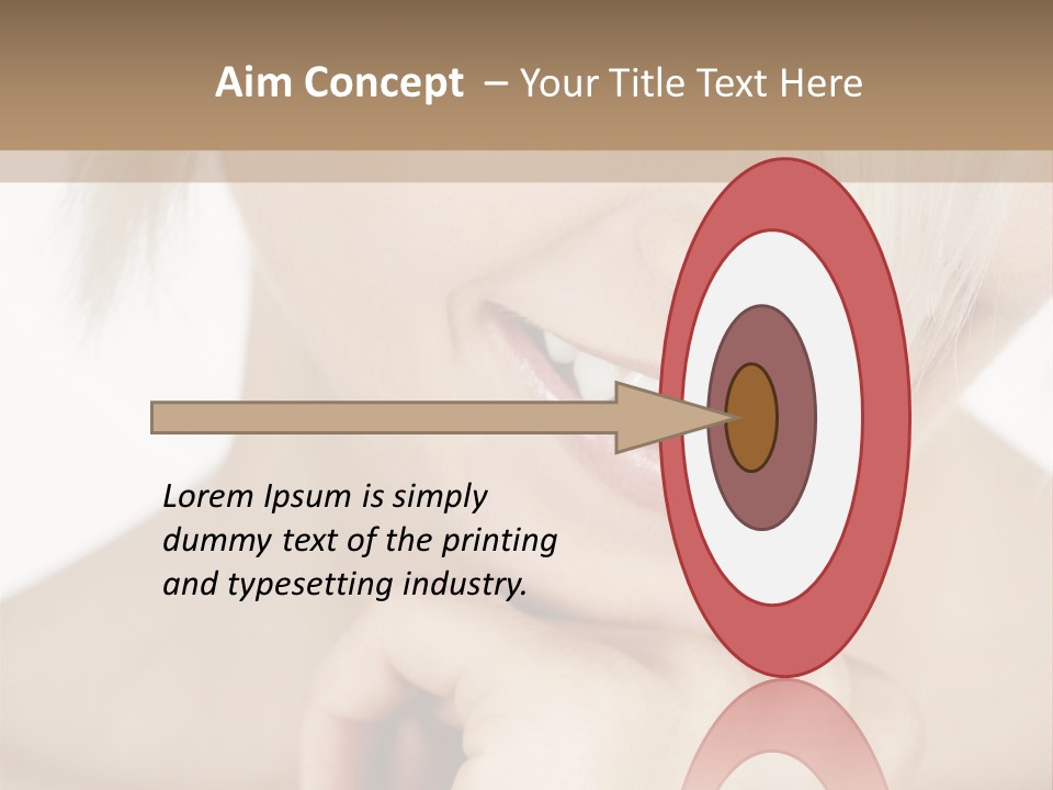 Leute Blond Beautiful PowerPoint Template
