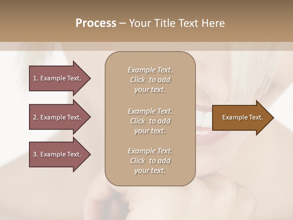 Leute Blond Beautiful PowerPoint Template