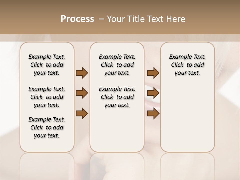 Leute Blond Beautiful PowerPoint Template