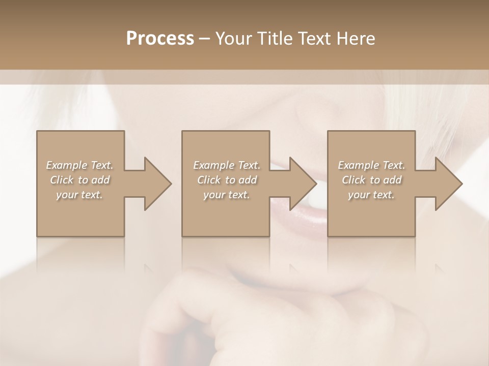 Leute Blond Beautiful PowerPoint Template