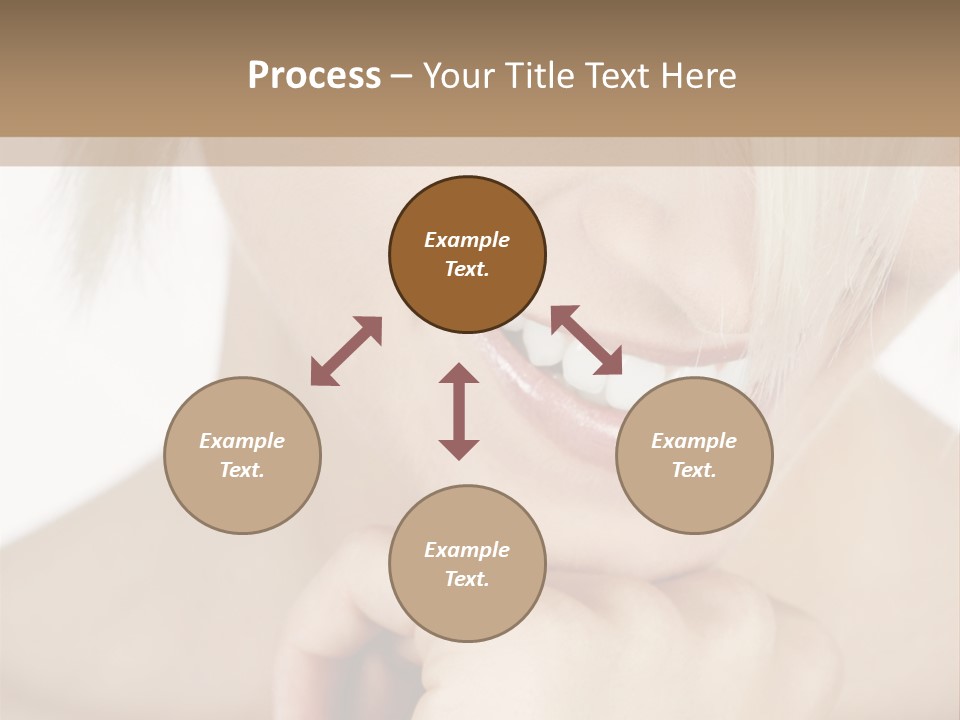 Leute Blond Beautiful PowerPoint Template