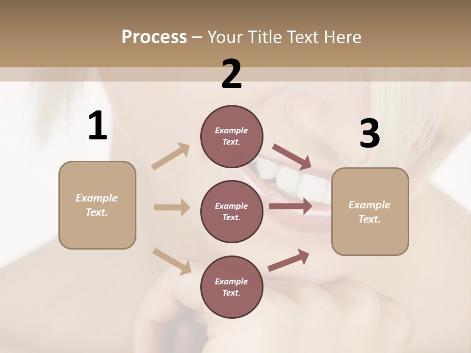Leute Blond Beautiful PowerPoint Template