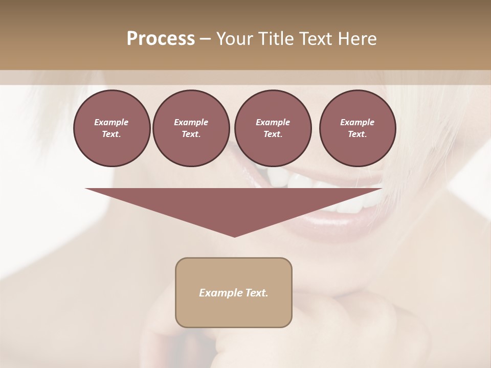 Leute Blond Beautiful PowerPoint Template