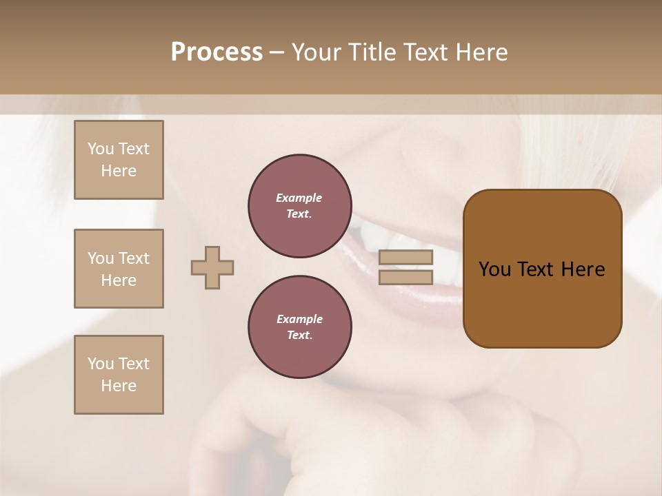 Leute Blond Beautiful PowerPoint Template