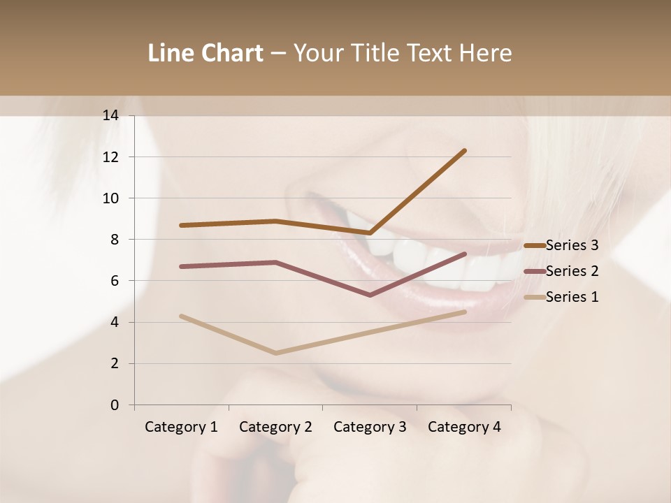 Leute Blond Beautiful PowerPoint Template