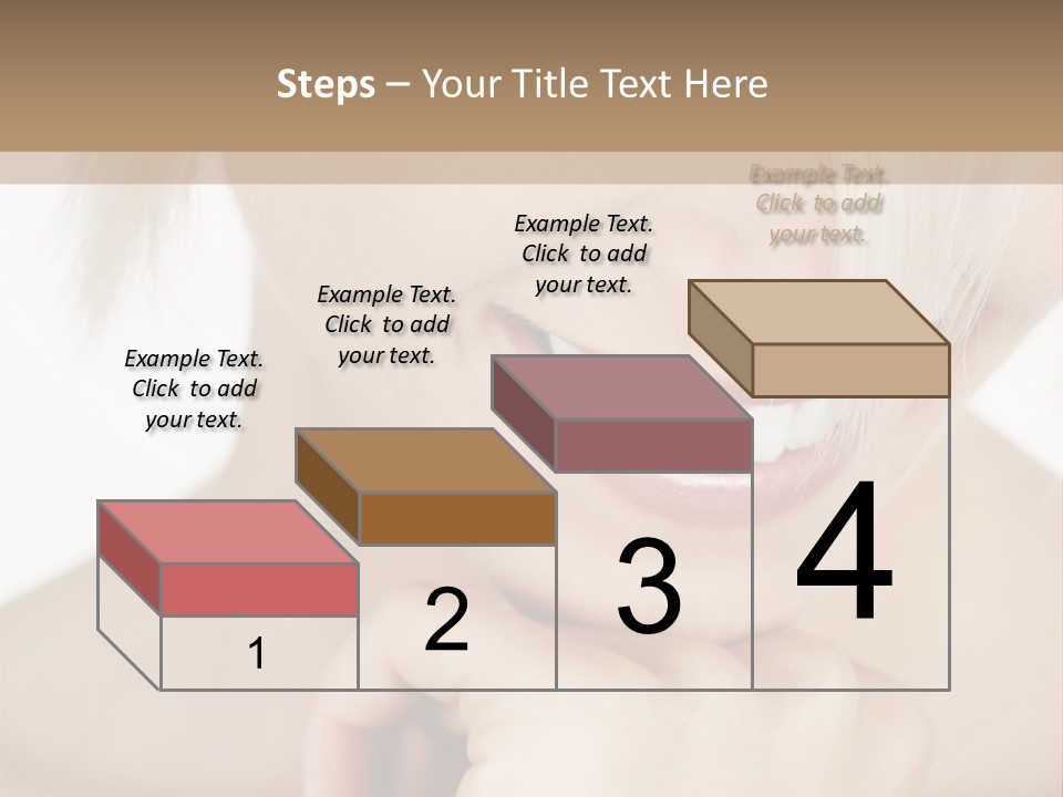 Leute Blond Beautiful PowerPoint Template