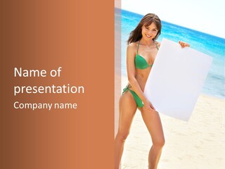 Bottle Glass PowerPoint Template