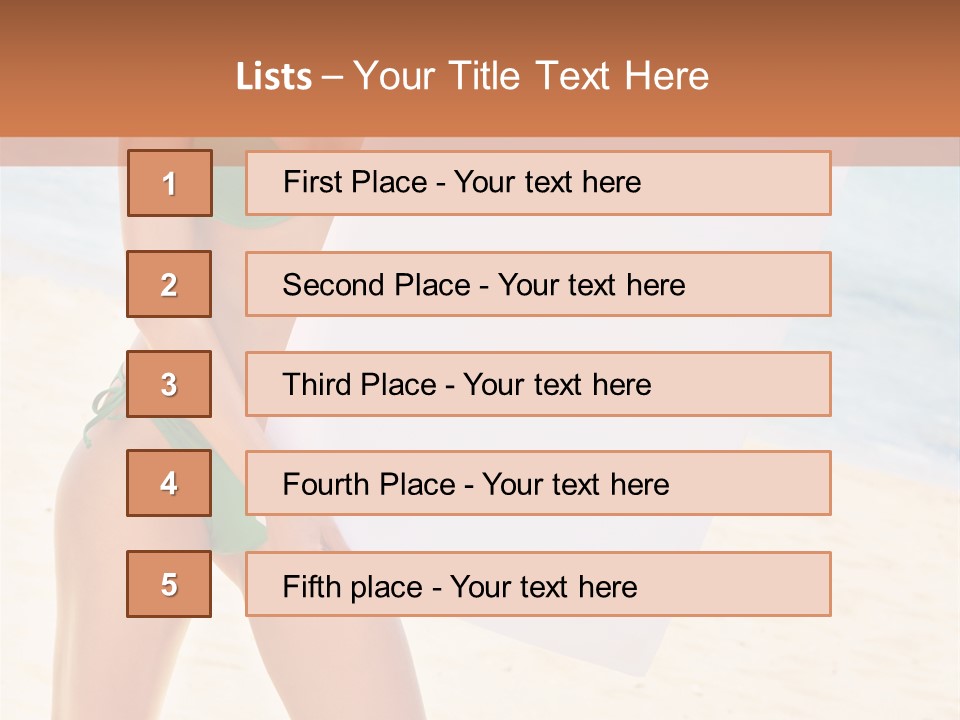 Bottle Glass PowerPoint Template