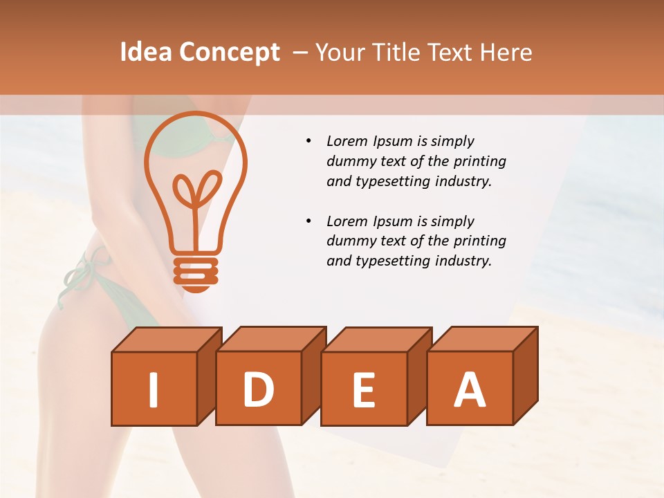 Bottle Glass PowerPoint Template