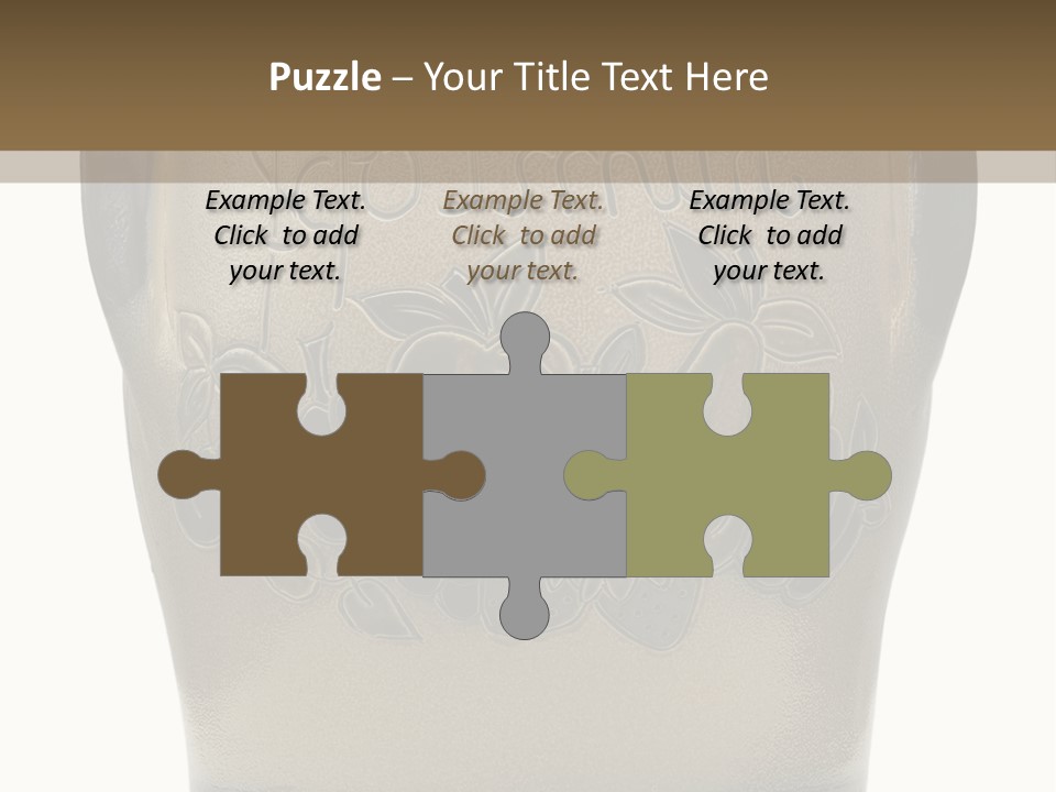 Craft Pot Isolated PowerPoint Template