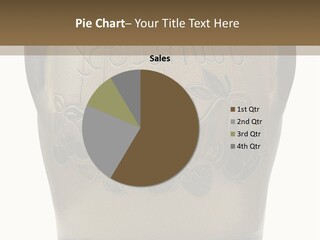 Craft Pot Isolated PowerPoint Template