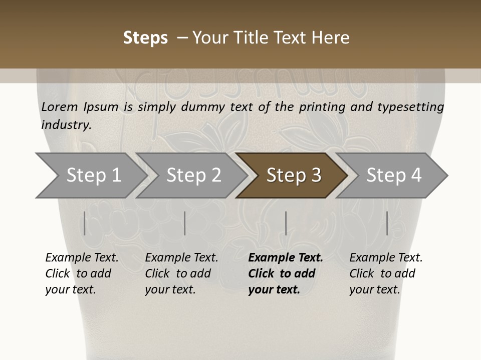 Craft Pot Isolated PowerPoint Template