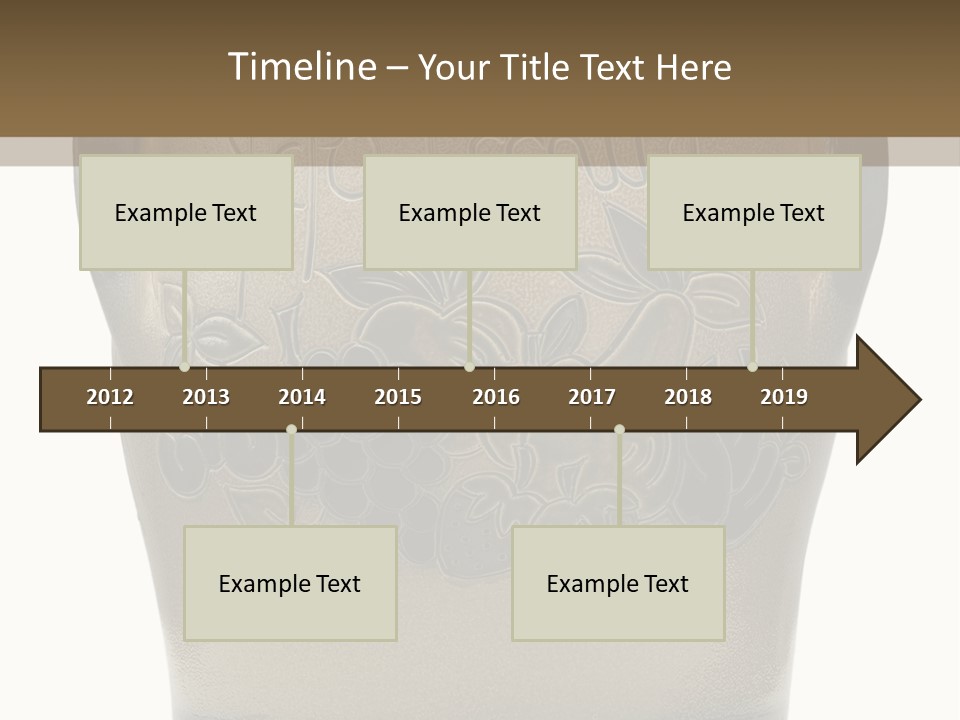 Craft Pot Isolated PowerPoint Template