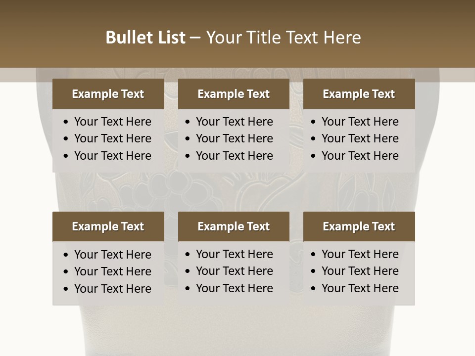 Craft Pot Isolated PowerPoint Template