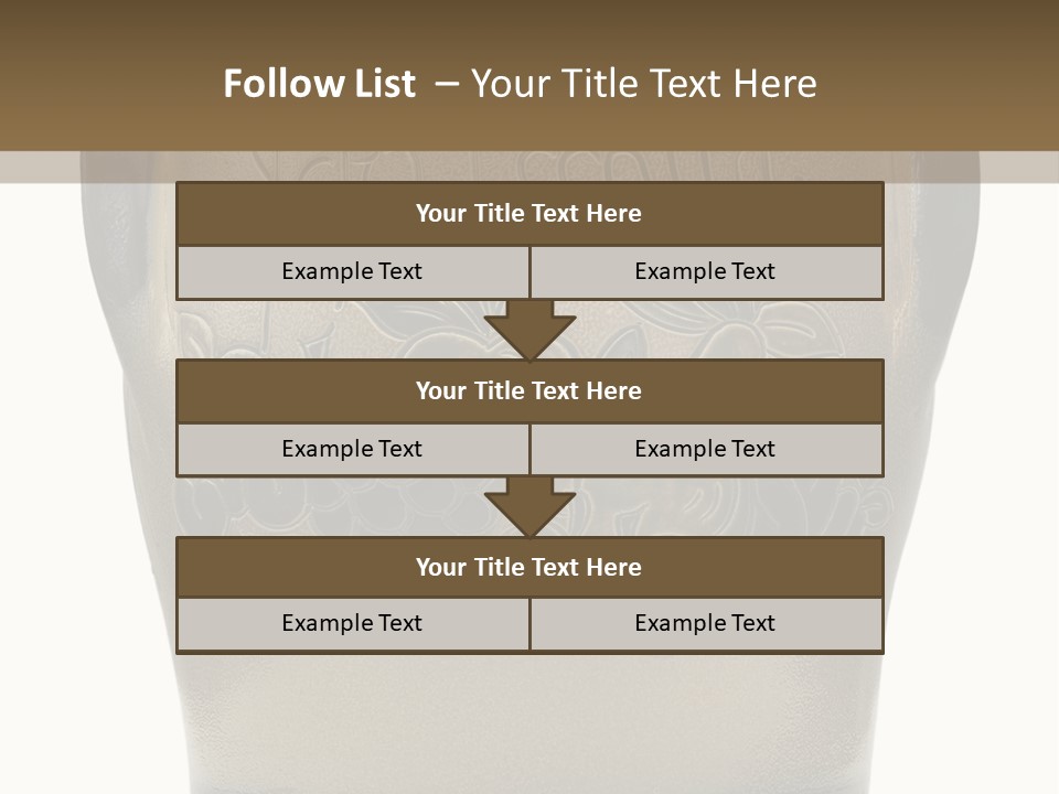 Craft Pot Isolated PowerPoint Template