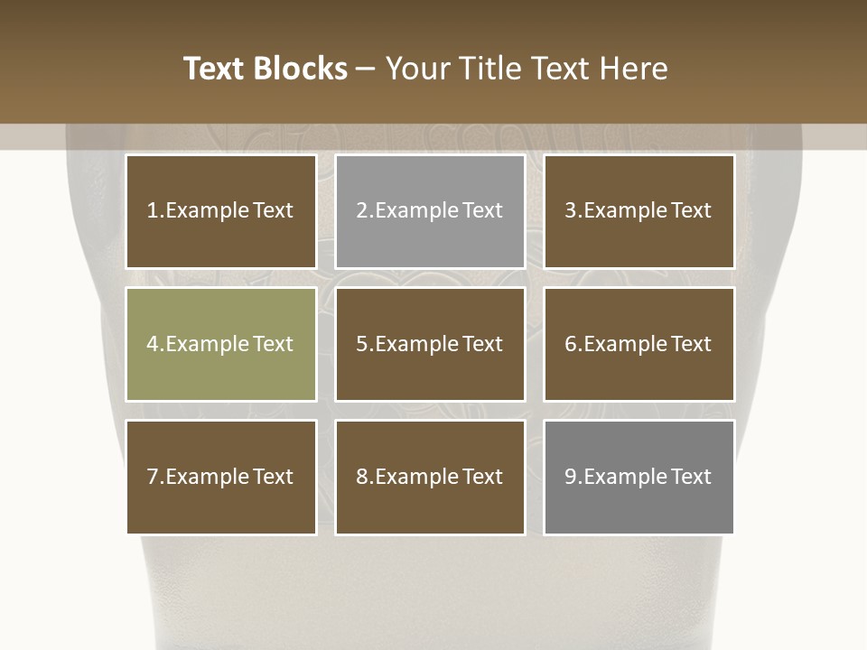 Craft Pot Isolated PowerPoint Template