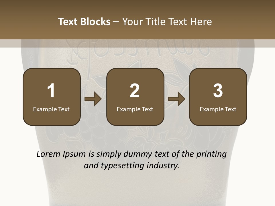 Craft Pot Isolated PowerPoint Template