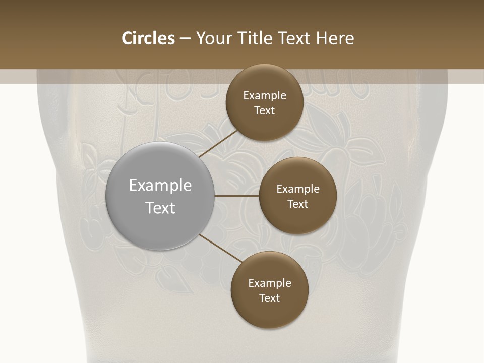 Craft Pot Isolated PowerPoint Template