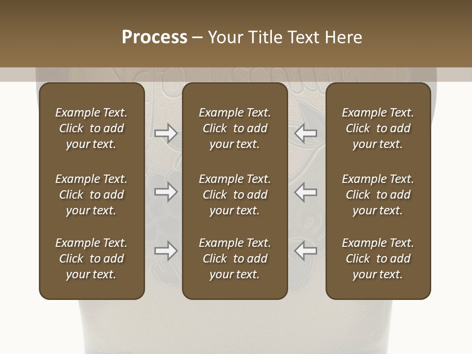 Craft Pot Isolated PowerPoint Template